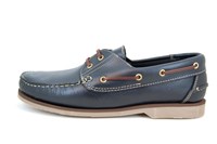 Non-Slip Boat Shoes - blue in large sizes